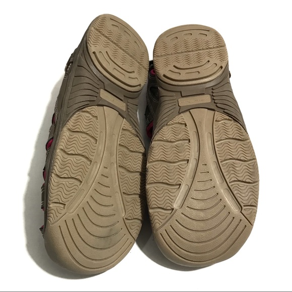 Eddie Bauer Bump Toe Outdoor Sandals Pink Sz 8 - Picture 8 of 8